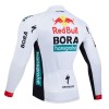 Cykeltrøje Langærmet 2025 BORA-Hansgrohe Bull Sort Rød